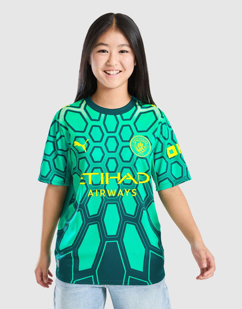Manchester City FC 2026/27 Goalkeeper Shirt Junior