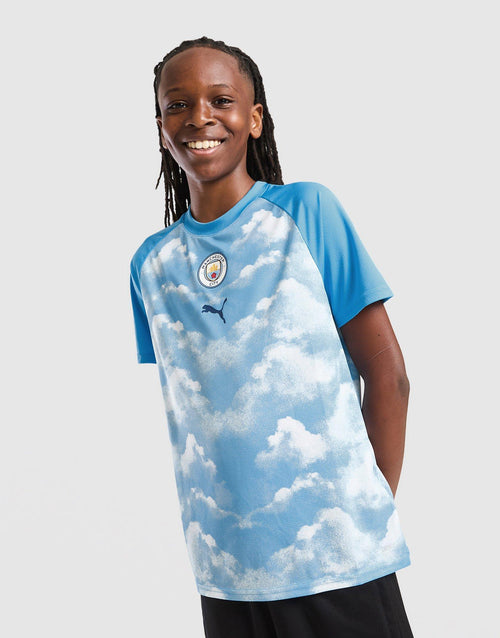 Manchester City FC Warm Up Shirt Junior