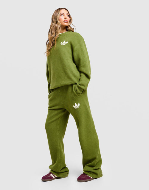 Trefoil Knit Joggers