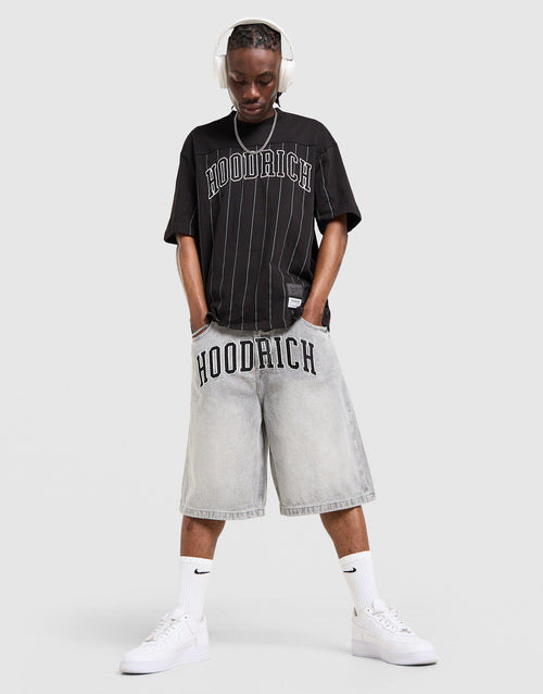 Varsity Acid Wash Jorts