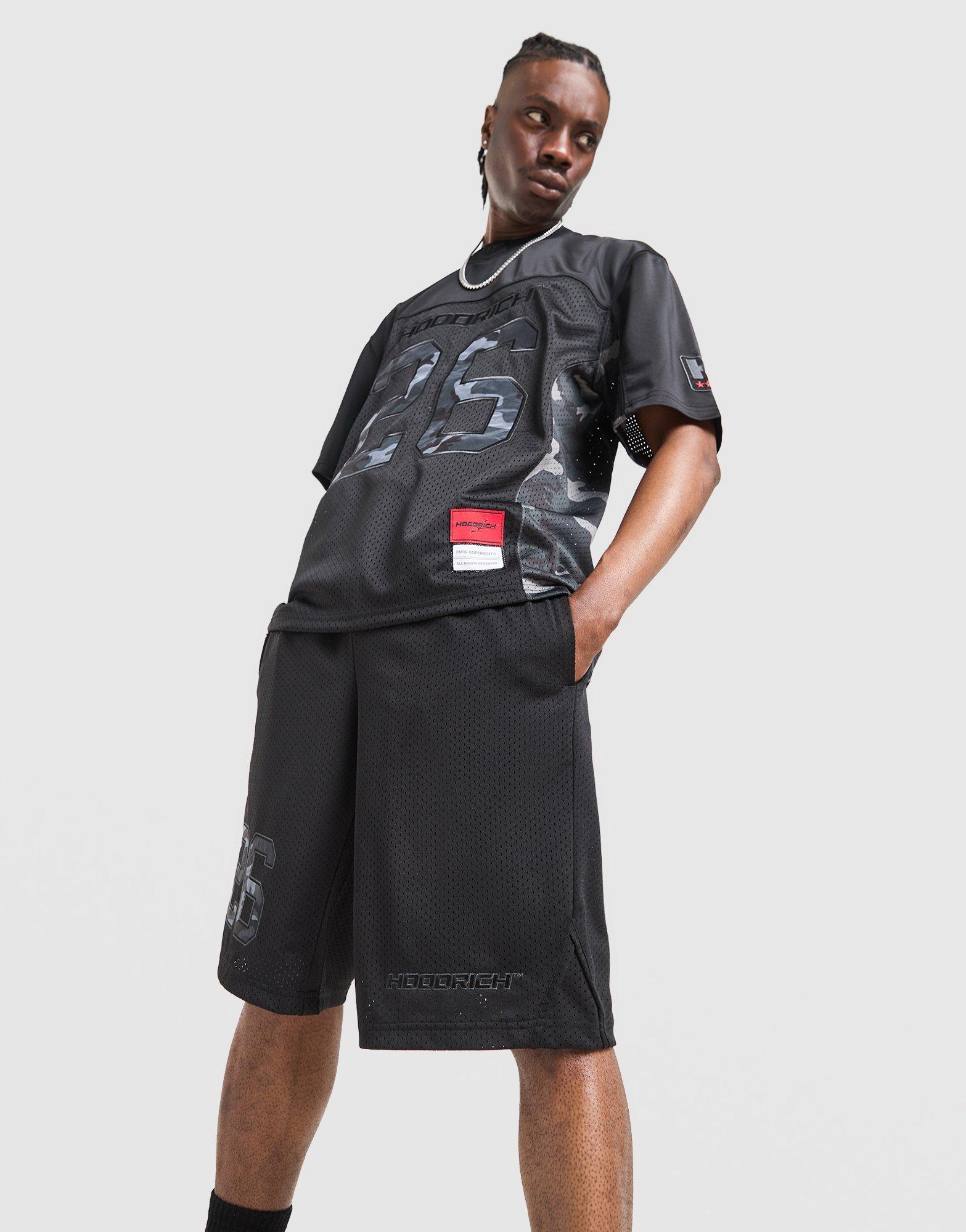 Black Hoodrich Ryder Mesh Shorts - JD Sports Singapore
