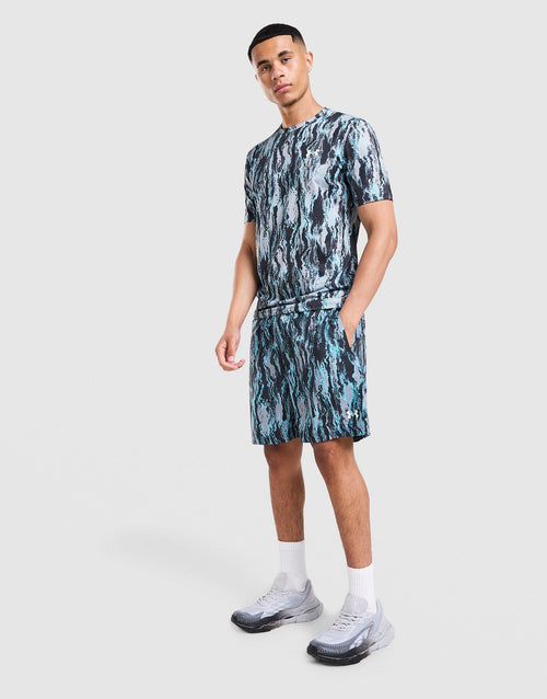 All Over Print Woven Shorts