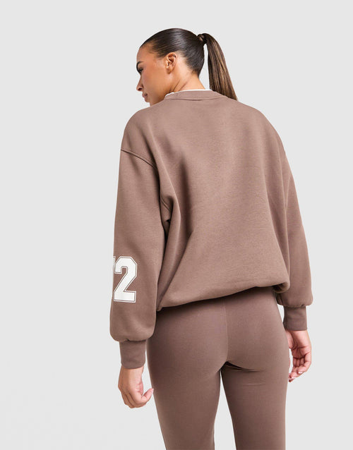 Varsity V Neck Sweatshirt