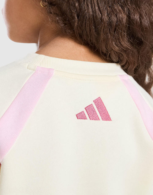 Girls' Linear Colour Block Sweatshirt Children