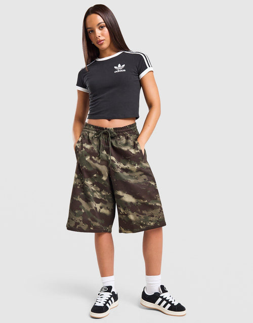 Camo 3-Stripes Jorts