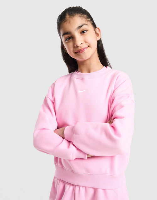 Girls' Studio Fleece Crew Sweatshirt Junior