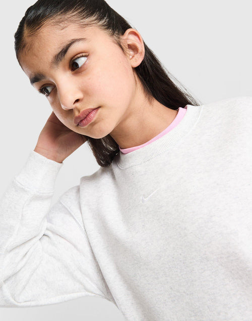 Girls' Studio Fleece Crew Sweatshirt Junior
