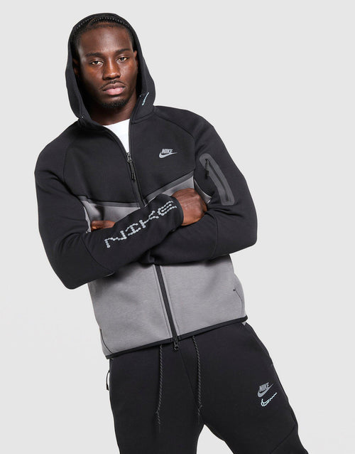 Retro Tech Full Zip Hoodie
