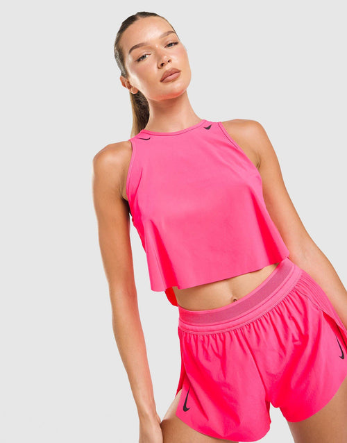 Running AeroSwift Cropped Tank Top