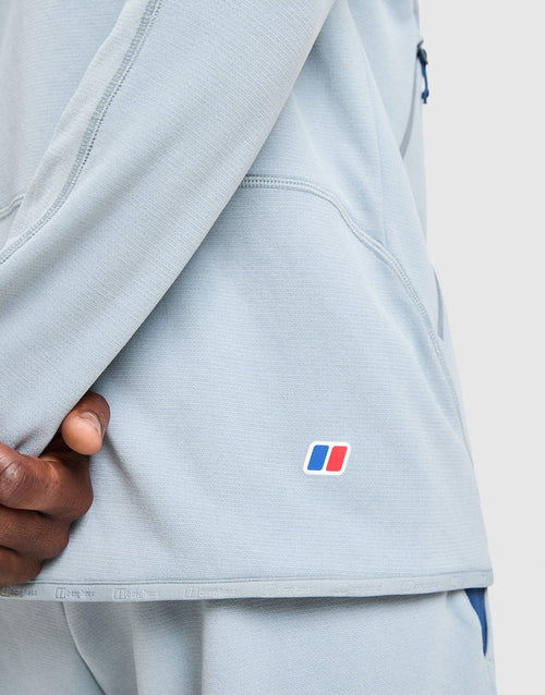 Lightweight Poly Full Zip Hoodie