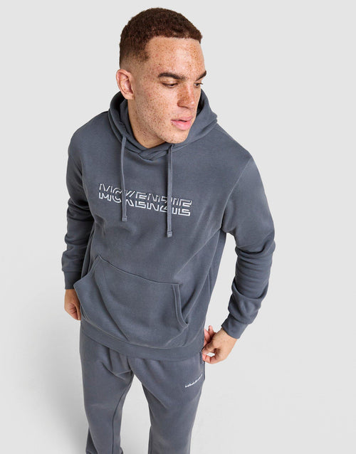 Dual Logo Overhead Hoodie