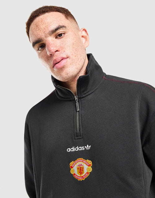 Manchester United FC EQT 1/2 Zip Sweatshirt