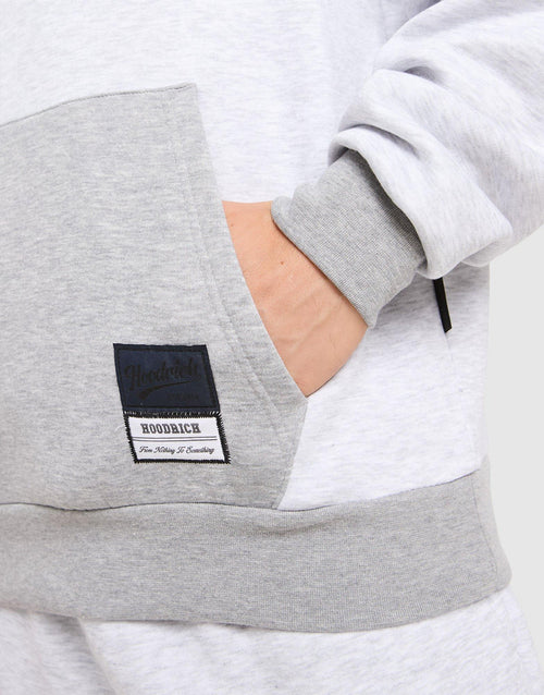Script Colour Block Hoodie