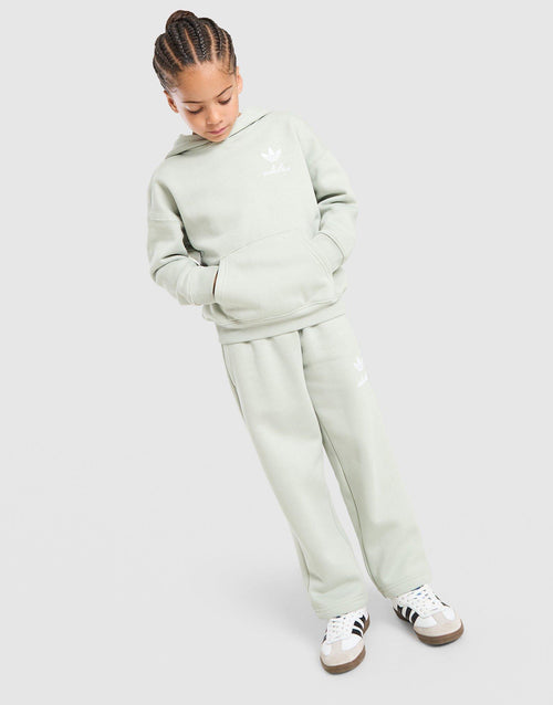 Script Overhead Wide Leg Tracksuit Children