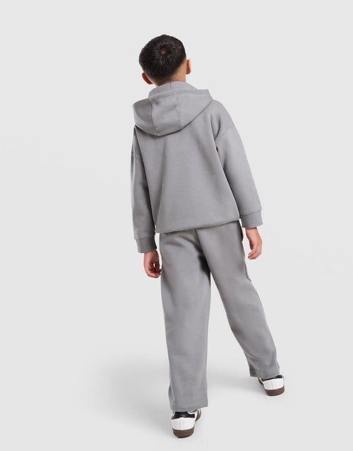 Script Overhead Wide Leg Tracksuit Children