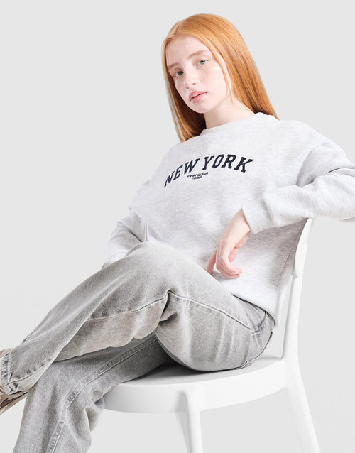 Girls' NY Crew Sweatshirt Junior