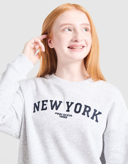 Girls' NY Crew Sweatshirt Junior