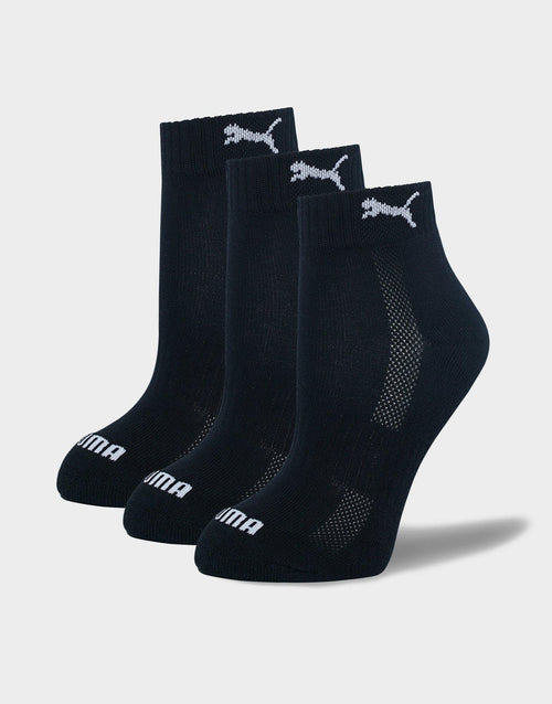 Quarter Cushioned Socks 3-Pack