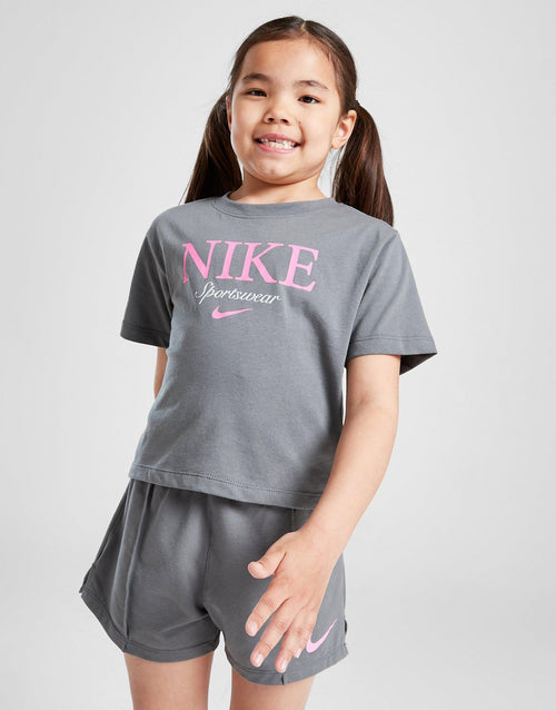 Girls' Varsity T-Shirt/Shorts Set Children