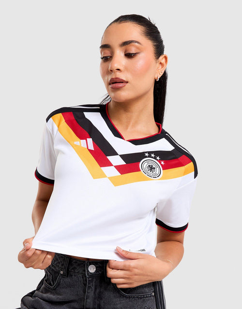 Germany 26 Home Replica Cropped Jersey
