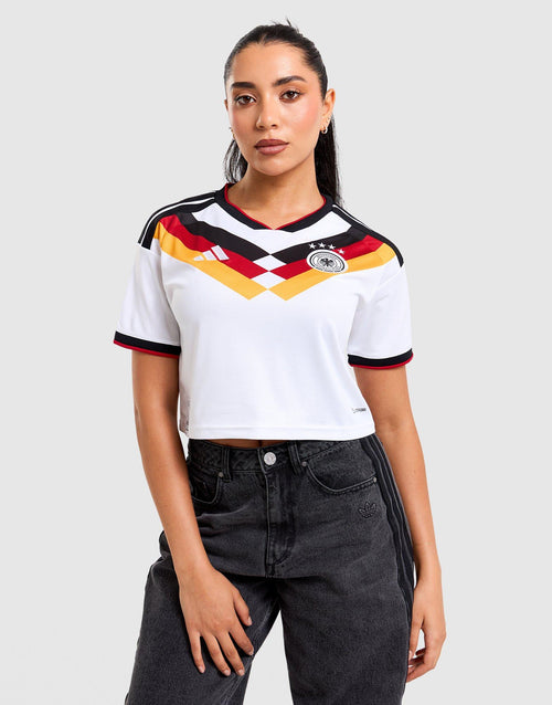 Germany 26 Home Replica Cropped Jersey