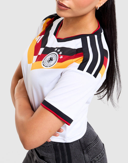 Germany 26 Home Replica Cropped Jersey