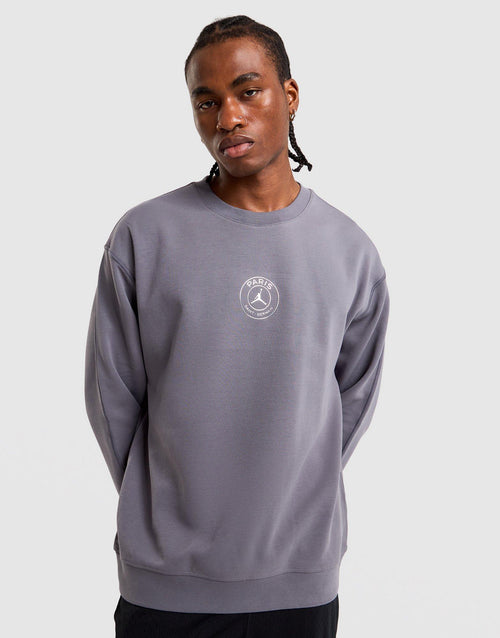 Paris Saint-Germain Hoop Fleece Crewneck Sweatshirt