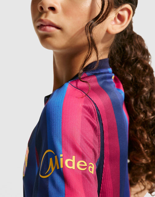 FC Barcelona 2026/27 Stadium Home Dri-FIT Soccer Replica Jersey Junior's