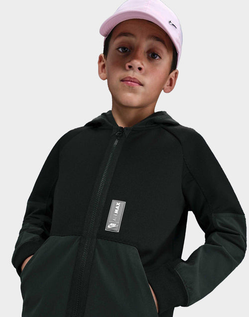 Air Max Poly Full Zip Hoodie Junior's