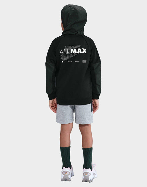 Air Max Poly Full Zip Hoodie Junior's