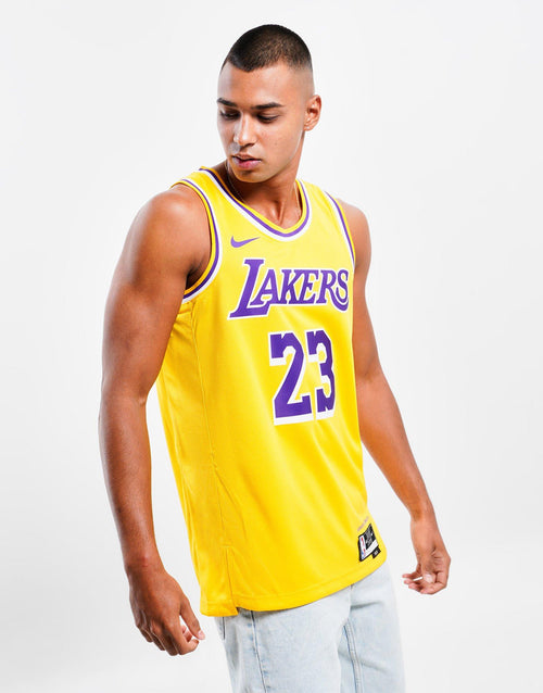LeBron James Los Angeles Lakers Icon Edition 2022/23 NBA Swingman Jersey