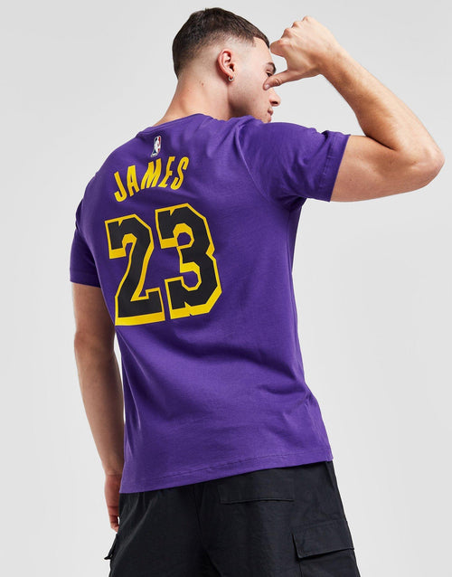 NBA LA Lakers James #23 Statement T-Shirt
