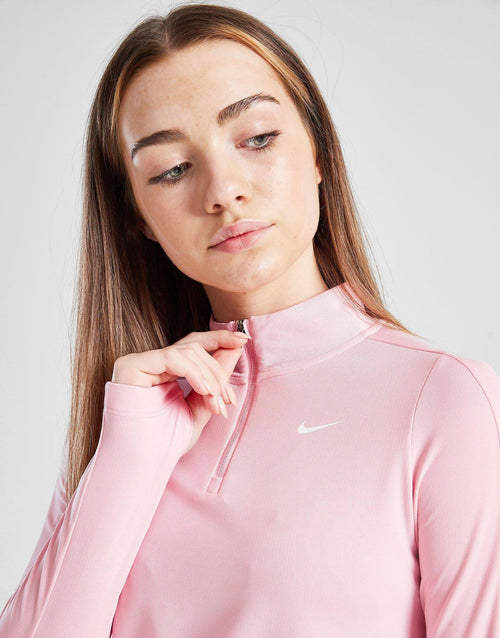 Dri-FIT Long Sleeve 1/2 Zip Top Junior's