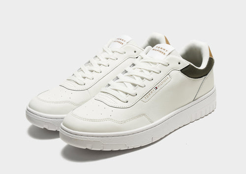 Mixed Texture Basketball Trainers