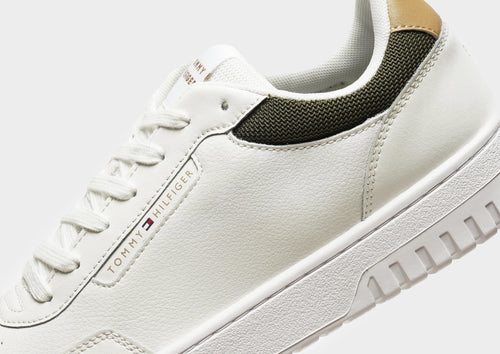 Mixed Texture Basketball Trainers