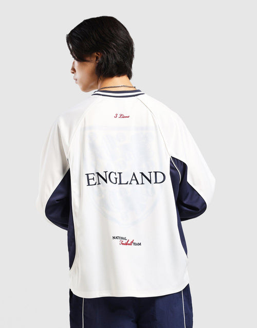 England Mesh Panel Long Sleeve Jersey