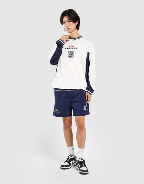 England Mesh Panel Long Sleeve Jersey