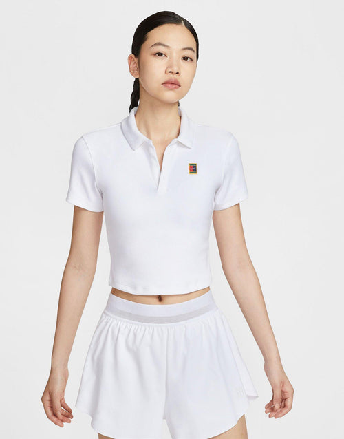 Cropped Tennis Polo