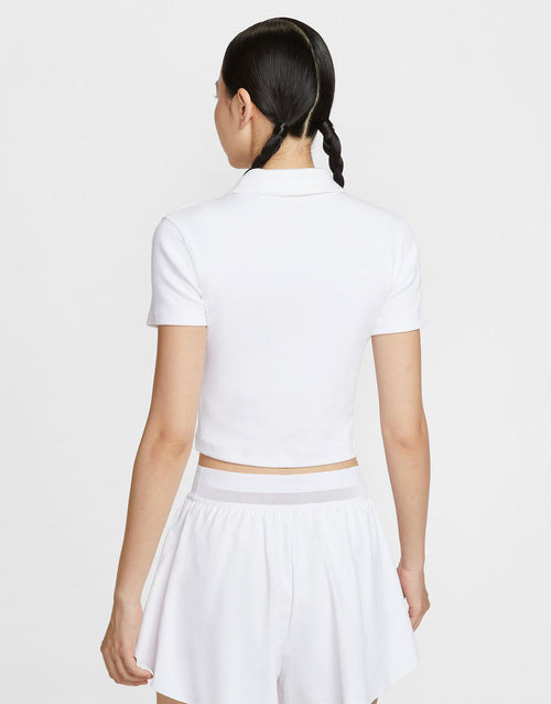 Cropped Tennis Polo