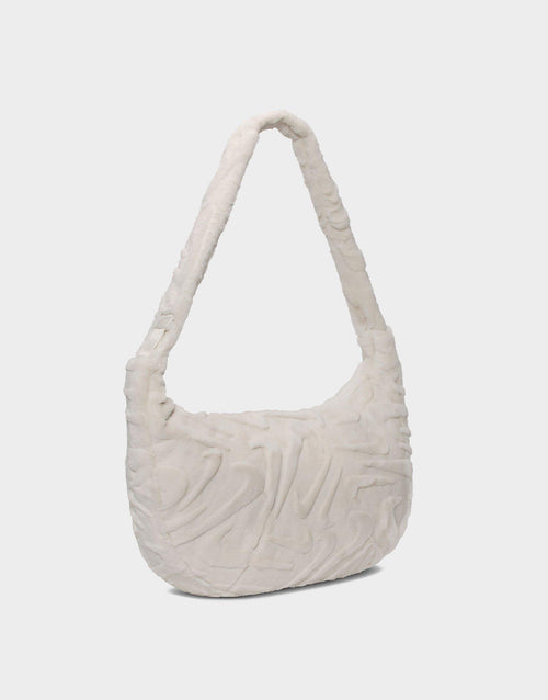 Sportswear Faux Fur Slouchy Bag (19L)