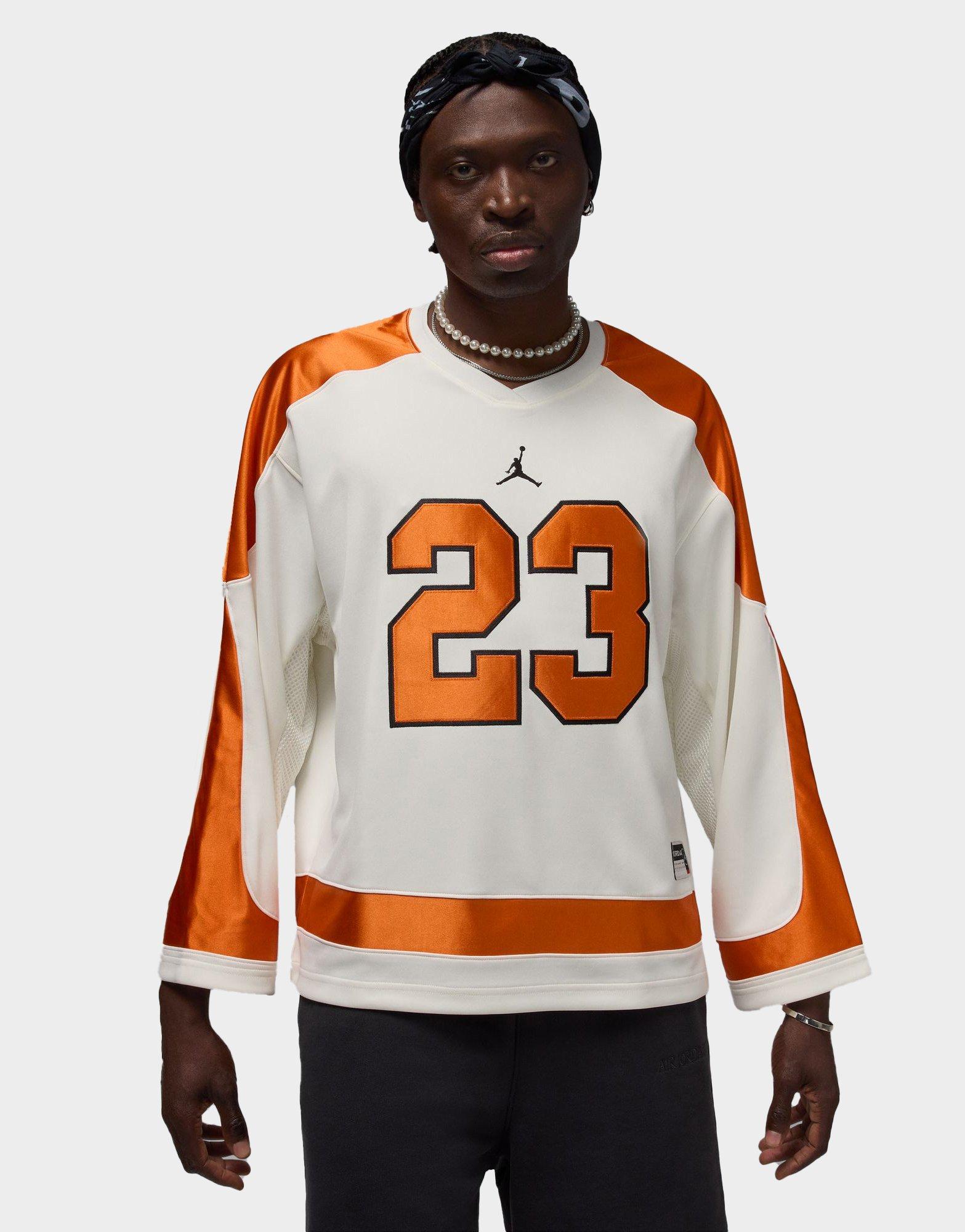 Beige Jordan Brooklyn Collegiate Hockey Jersey - JD Sports Singapore