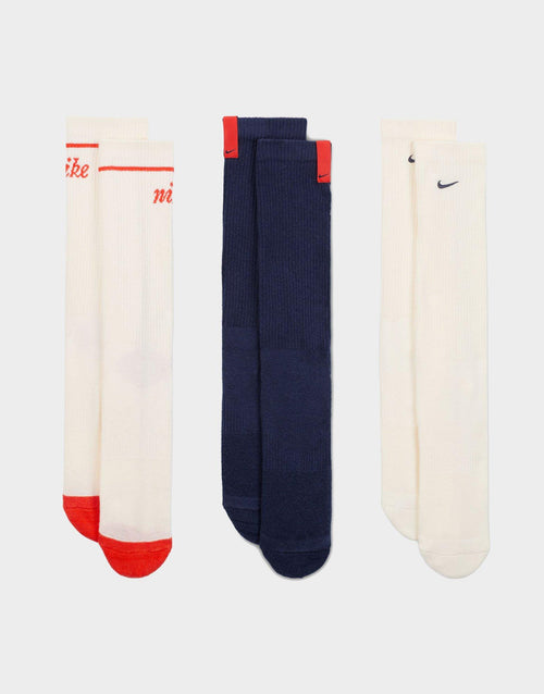 Everyday Plus Cushioned Crew Socks (3 Pairs)