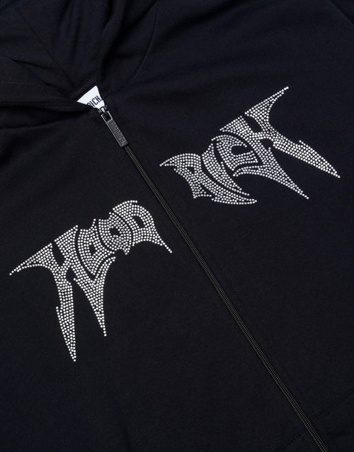 Quartz Diamante Full Zip Hoodie