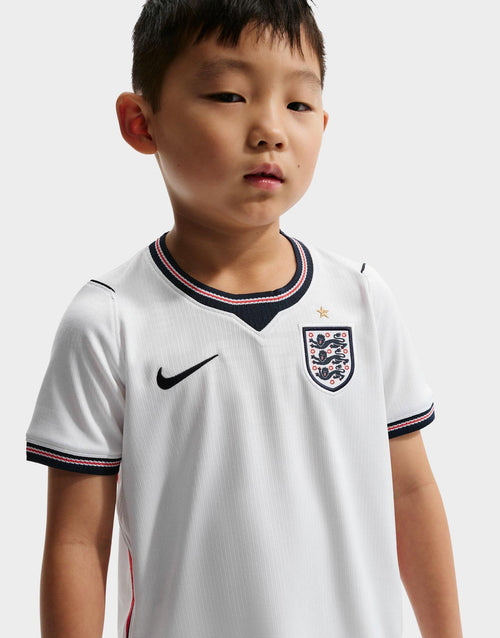 England 2026 Stadium Home Soccer Replica 3-Piece Kit Children's