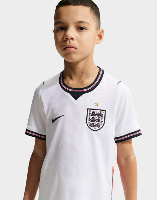 England 2026 Stadium Home Dri-FIT Soccer Replica Jersey Junior's