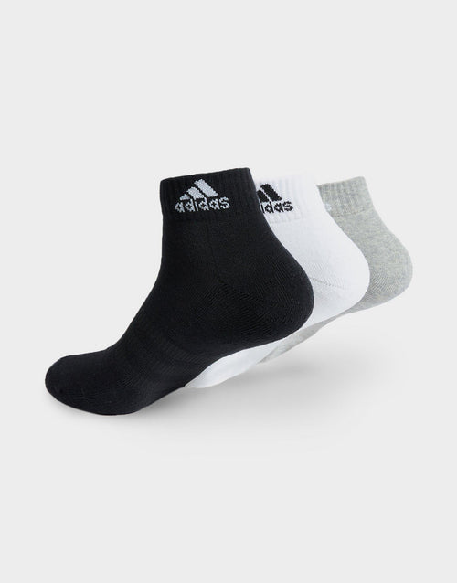 Cushioned Ankle Socks 3 Pairs