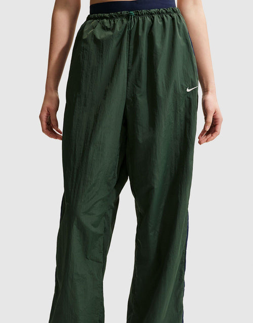 Sportswear Loose High-Waisted Parachute Pants