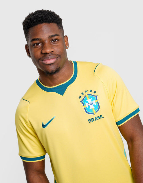 Brazil 2026 Stadium Home Dri-FIT Soccer Replica Jersey