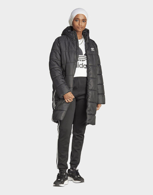 3-Stripes Long Padded Jacket