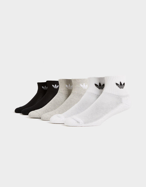Mid Ankle Socks 6 Pairs